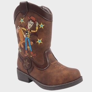 Disney Toy Story Brown Cowboy Boots for Kids